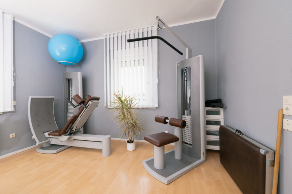 Trainingsgeräte in der Physiotherapie Praxis MPhysio in Bad Berneck